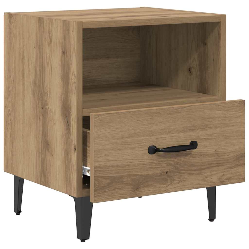 vidaXL Szafka Nocna z szufladą Dąb rzemieślniczy 40 x 35 x 47,5 cm