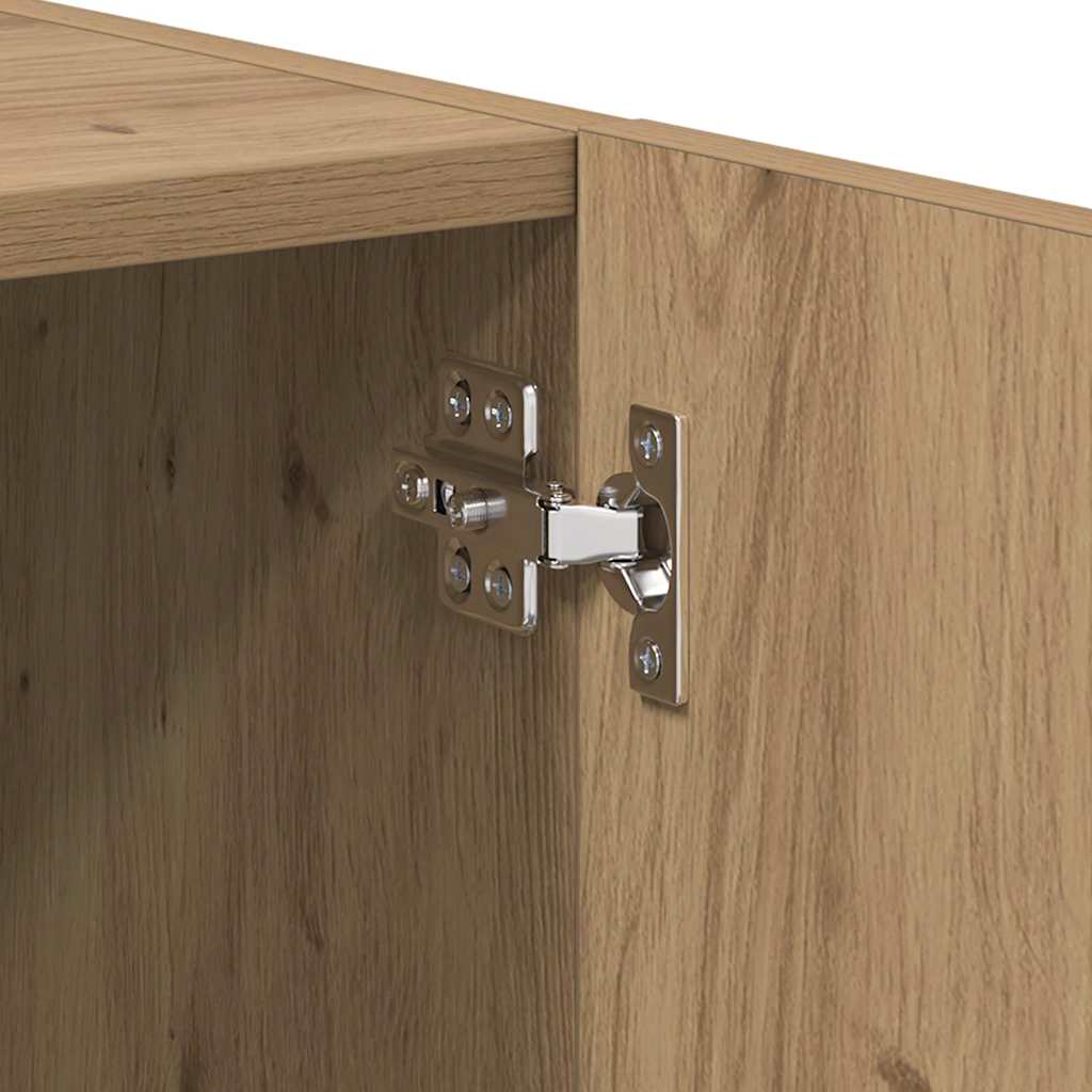 vidaXL Szafka Nocna 2 pcs Dąb rzemieślniczy 40 x 40 x 50 cm