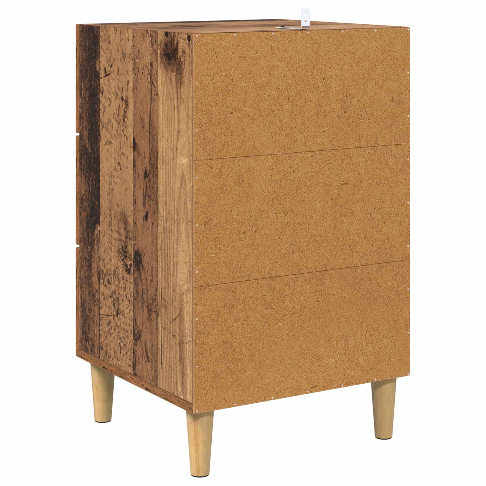vidaXL Szafka Nocna Stare drewno 40 x 40 x 66 cm
