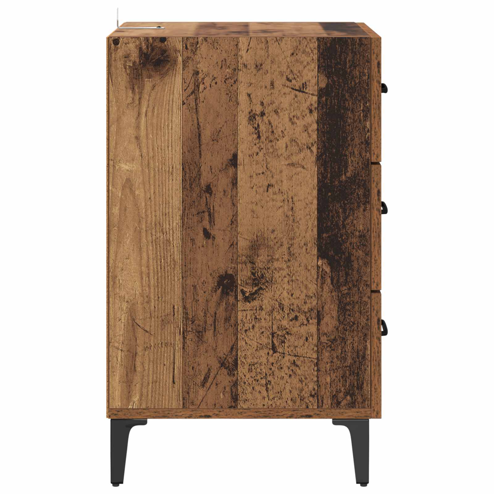 vidaXL Szafka Nocna Stare drewno 40 x 40,5 x 66 cm