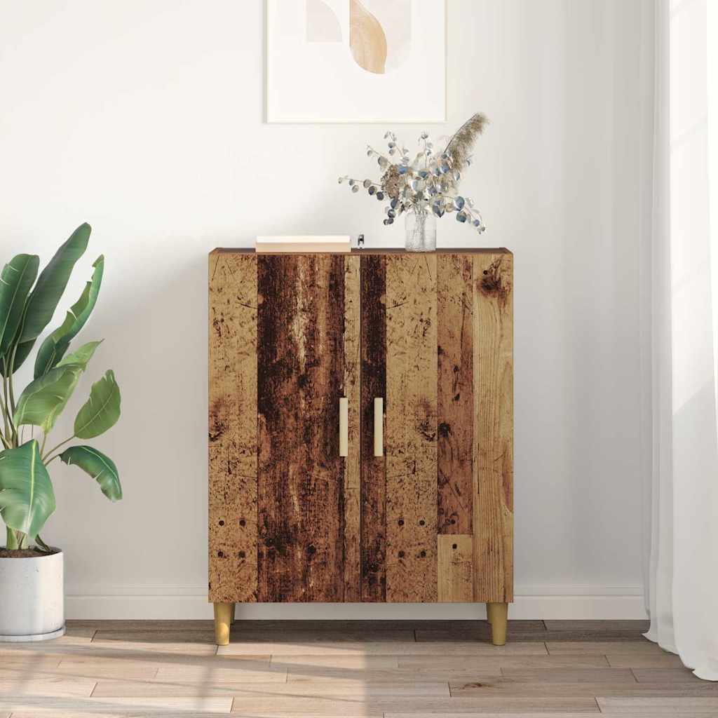 vidaXL Bufet Stare drewno 70 x 34 x 90 cm Materiał drewnopochodny