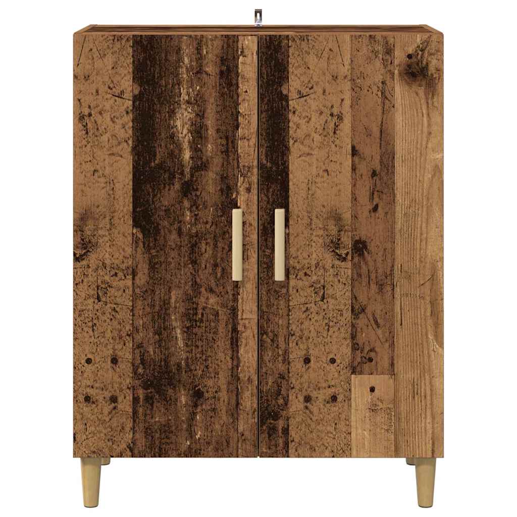 vidaXL Bufet Stare drewno 70 x 34 x 90 cm Materiał drewnopochodny