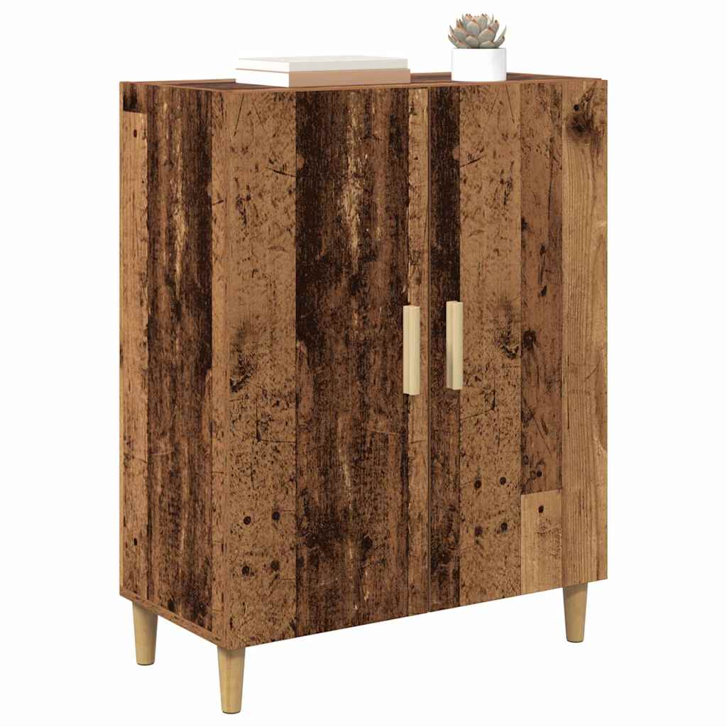 vidaXL Bufet Stare drewno 70 x 34 x 90 cm Materiał drewnopochodny