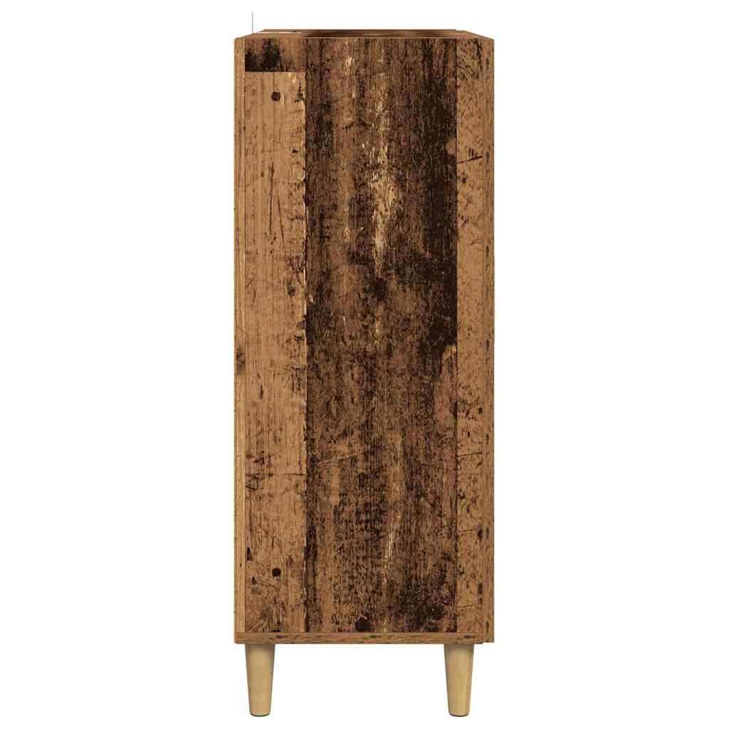 vidaXL Bufet Stare drewno 70 x 34 x 90 cm Materiał drewnopochodny