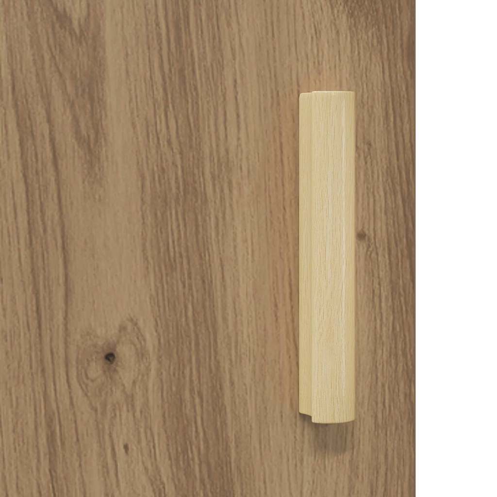 vidaXL Bufet Dąb rzemieślniczy 70 x 34 x 90 cm Materiał drewnopochodny