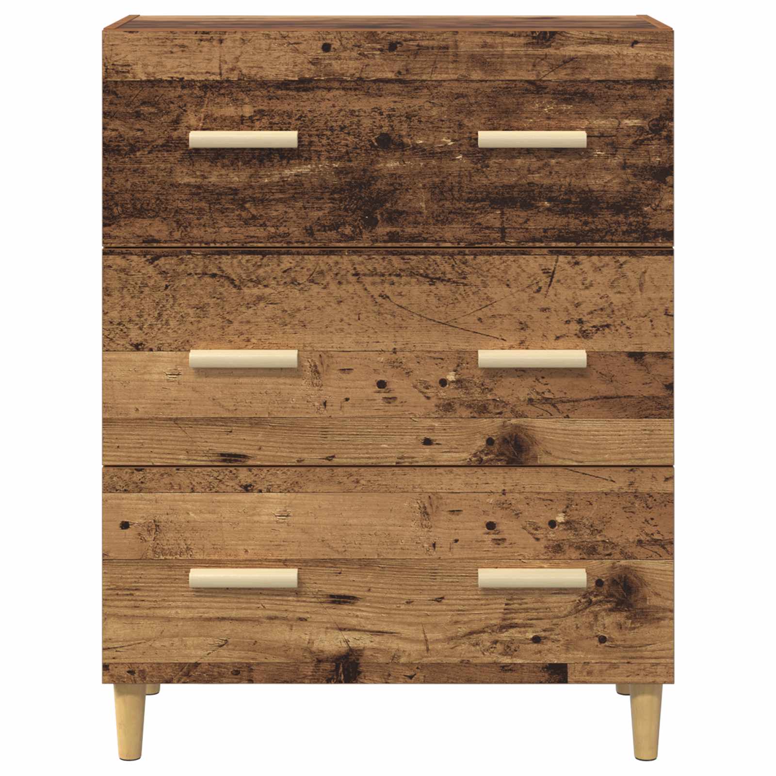 vidaXL Bufet Stare drewno 69,5 x 34 x 90 cm Materiał drewnopochodny