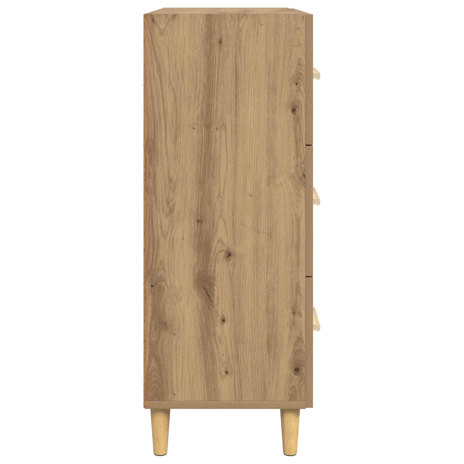 vidaXL Bufet Dąb rzemieślniczy 69,5 x 34 x 90 cm