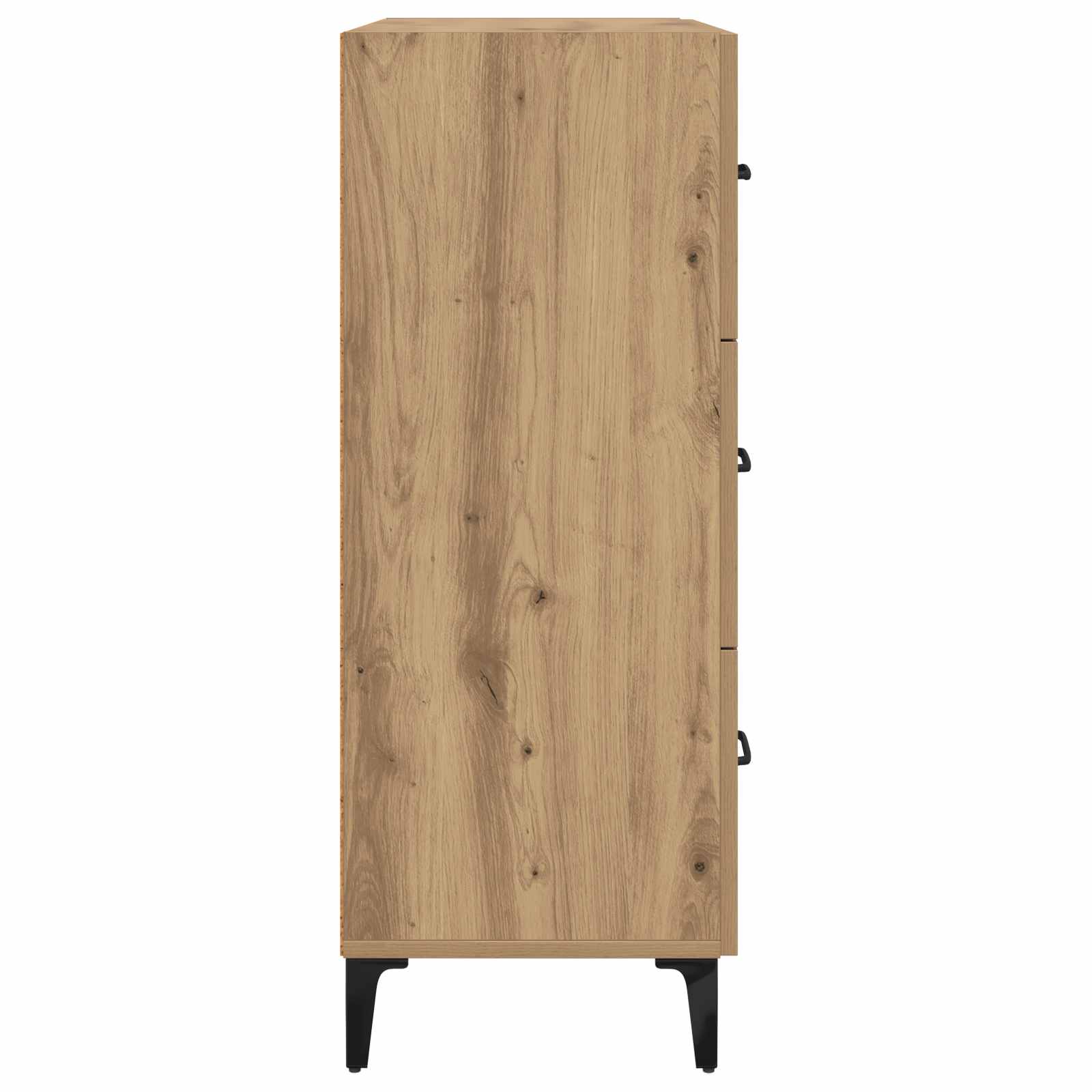 vidaXL Bufet z szufladą Dąb rzemieślniczy 69,5 x 34 x 90 cm