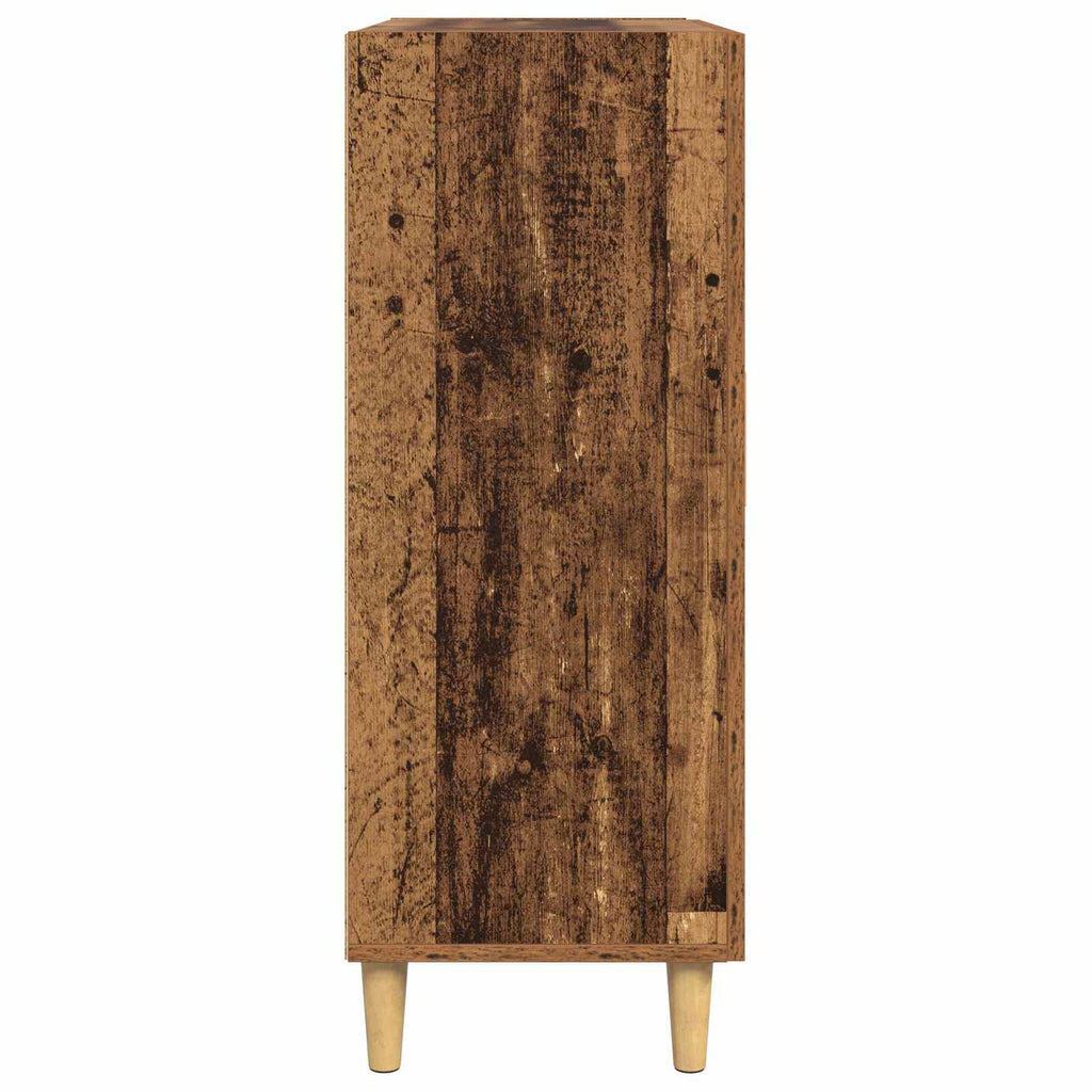 vidaXL Bufet Stare drewno 34 x 69.5 x 90 cm Materiał drewnopochodny