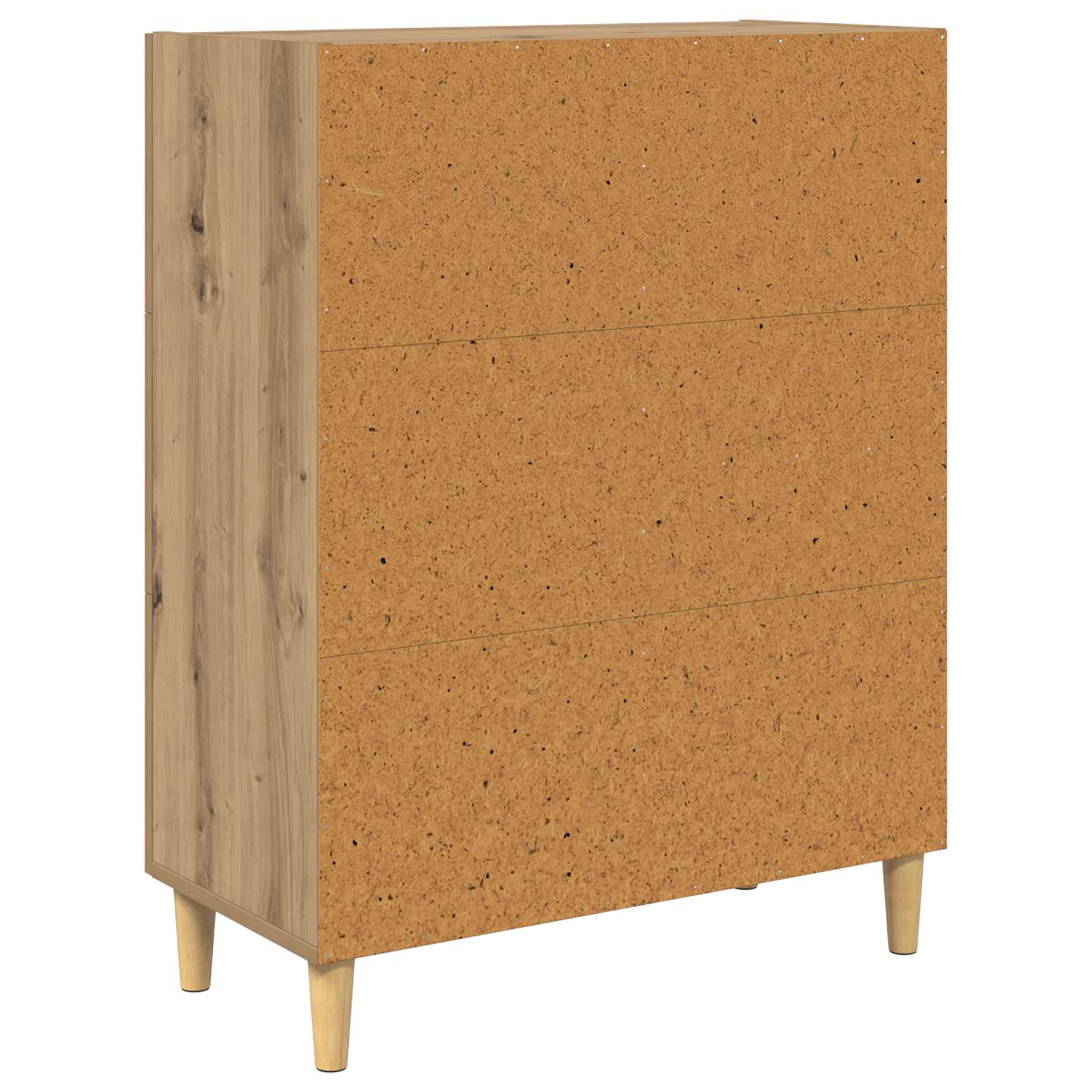 vidaXL Bufet z szufladą Dąb rzemieślniczy 34 x 69.5 x 90 cm
