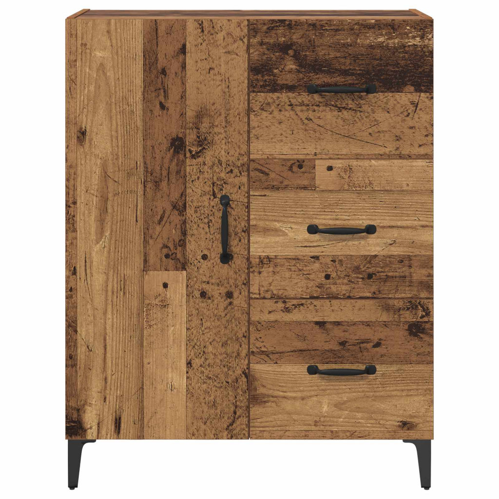 vidaXL Bufet Stare drewno 69,5 x 34 x 90 cm Materiał drewnopochodny