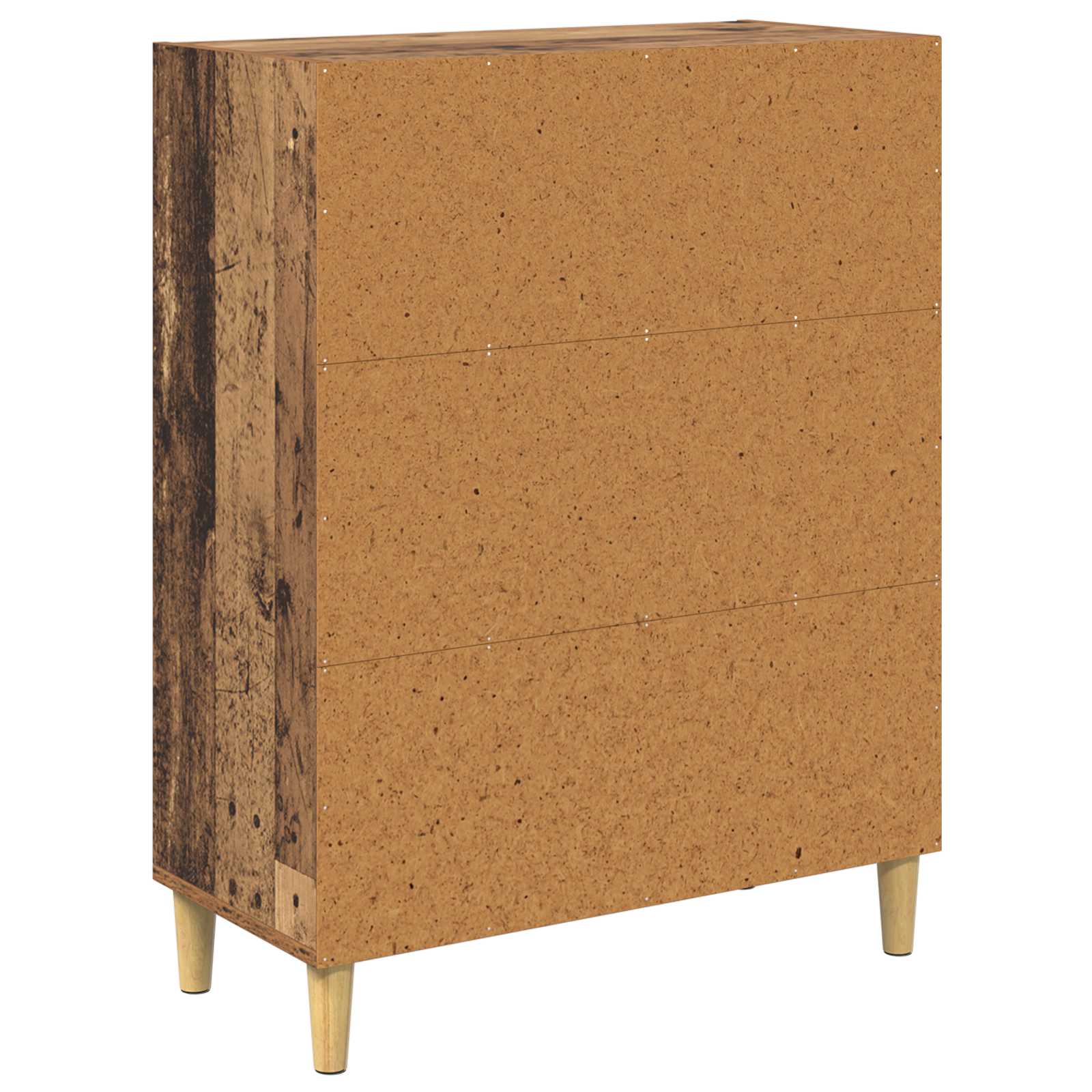 vidaXL Bufet Stare drewno 69,5 x 32,5 x 90 cm Materiał drewnopochodny