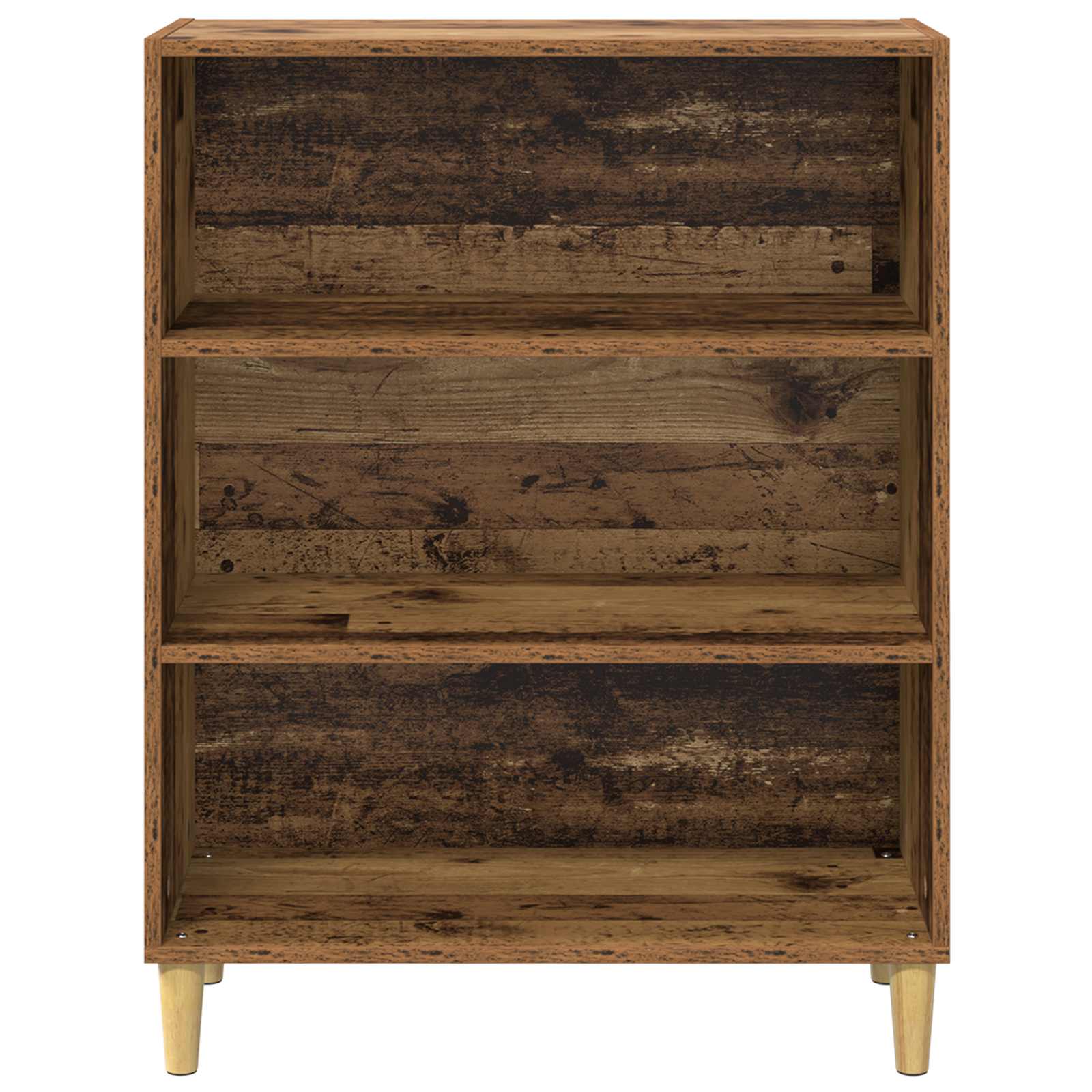 vidaXL Bufet Stare drewno 69,5 x 32,5 x 90 cm Materiał drewnopochodny