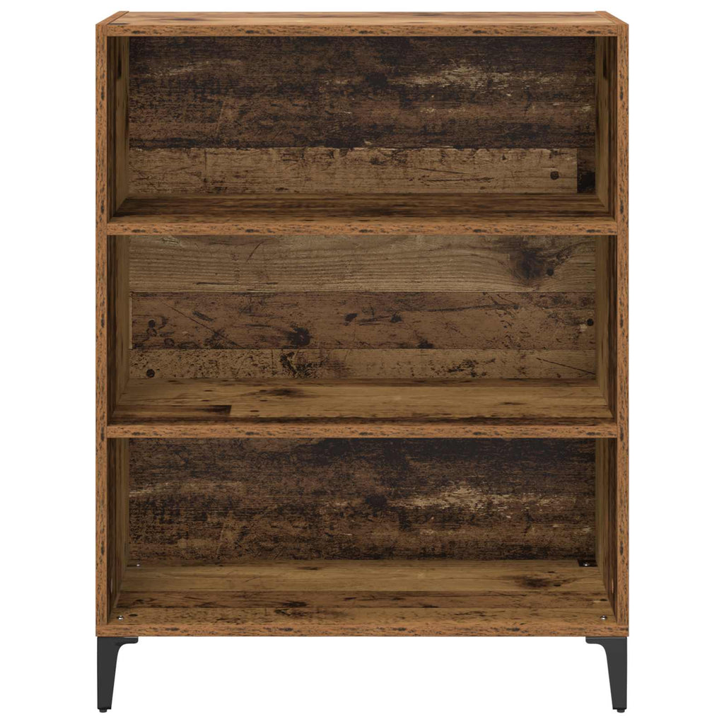 vidaXL Bufet Stare drewno 69,5 x 32,5 x 90 cm Materiał drewnopochodny