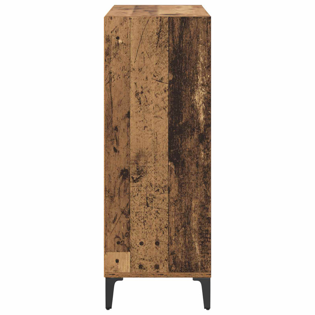 vidaXL Bufet Stare drewno 69,5 x 32,5 x 90 cm Materiał drewnopochodny