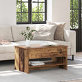 vidaXL Stolik kawowy Stare drewno 80 x 50,5 x 41,5 cm