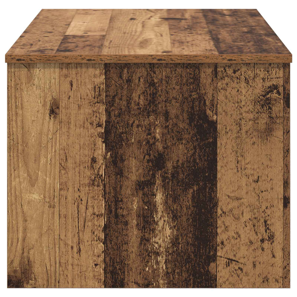 vidaXL Stolik kawowy Stare drewno 80 x 50,5 x 41,5 cm