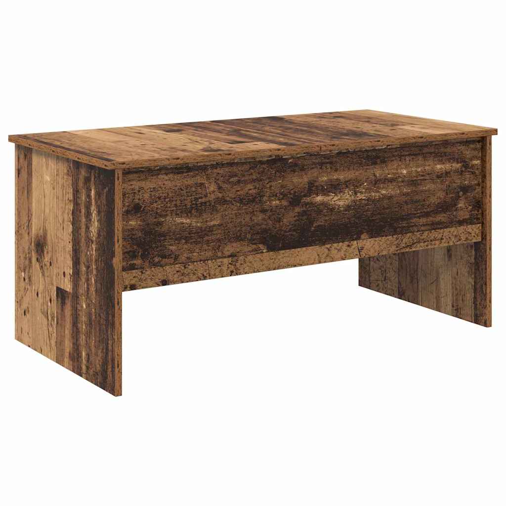 vidaXL Stolik kawowy Stare drewno 102 x 50,5 x 46,5 cm