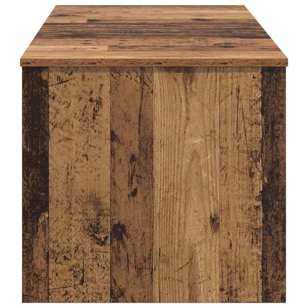 vidaXL Stolik kawowy Stare drewno 102 x 50,5 x 46,5 cm