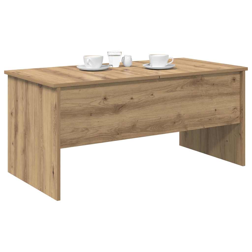 vidaXL Stolik kawowy Dąb rzemieślniczy 102 x 50,5 x 46,5 cm