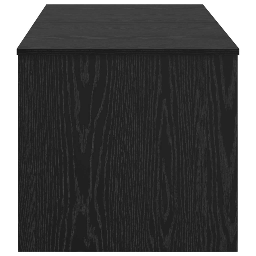 vidaXL Stolik kawowy Czarny Dąb 102 x 50,5 x 46,5 cm