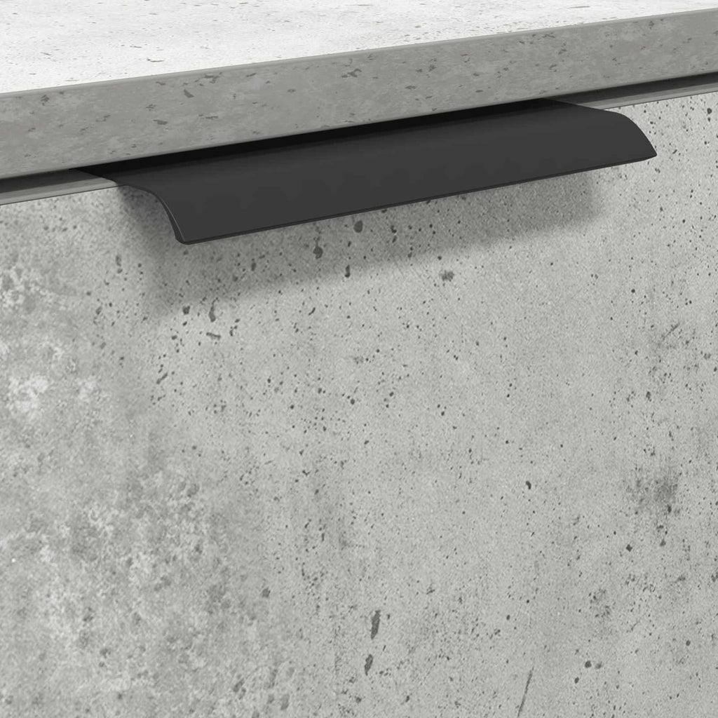 vidaXL Szafka Łazienkowa z drzwiami Betonowy szary 64,5 x 33,5 x 59 cm