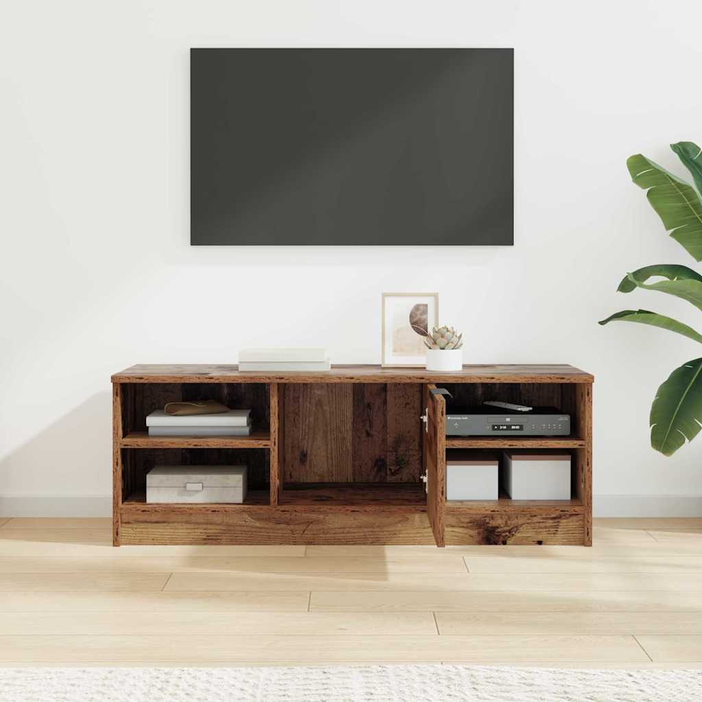vidaXL Szafka pod telewizor Stare drewno 102 x 35 x 36,5 cm