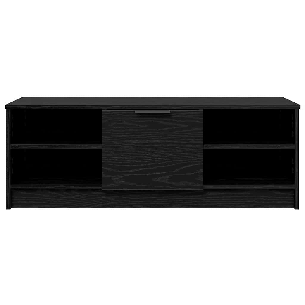 vidaXL Szafka pod telewizor Czarny Dąb 102 x 35 x 36,5 cm