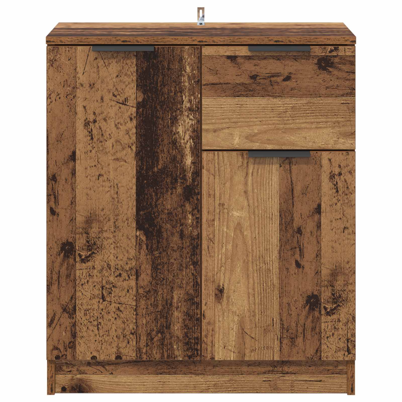 vidaXL Bufet Stare drewno 60 x 30 x 70 cm Materiał drewnopochodny