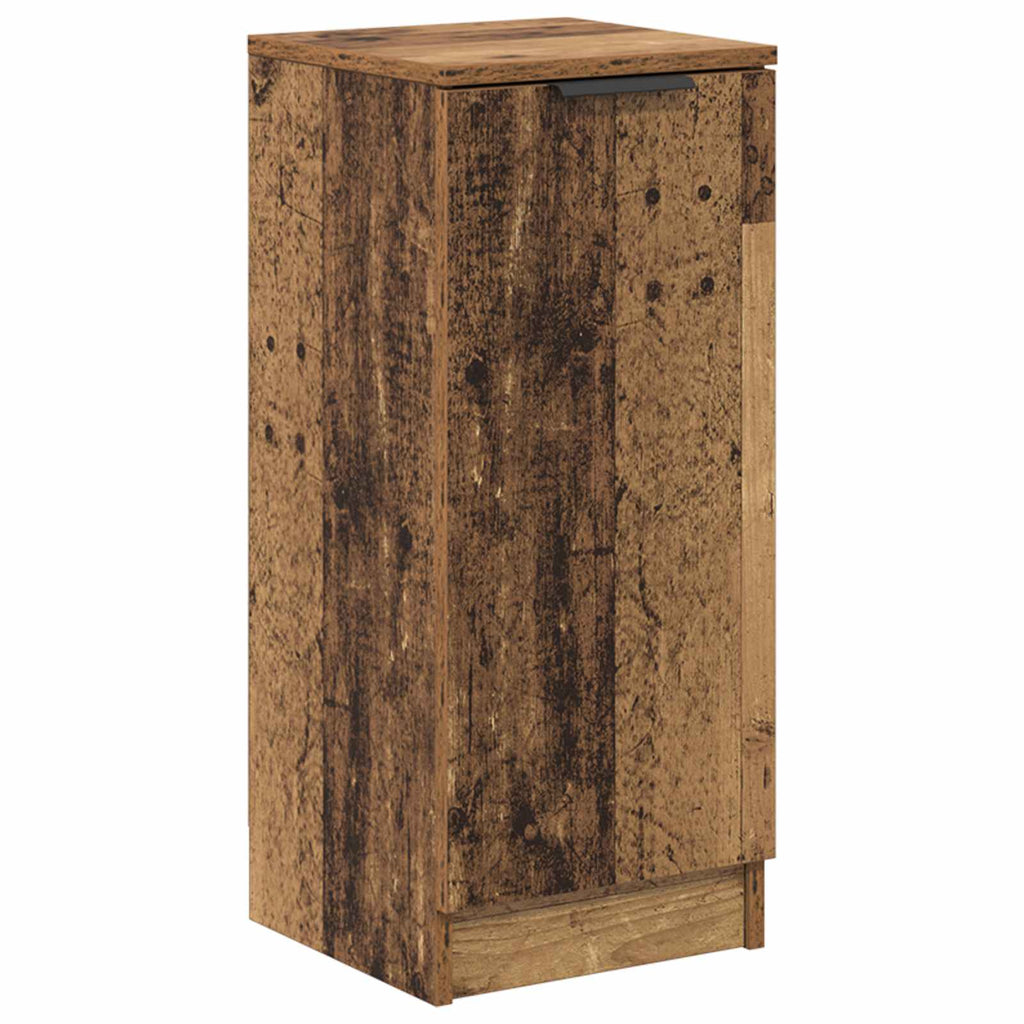 vidaXL Bufet Stare drewno 30 x 30 x 70 cm Materiał drewnopochodny