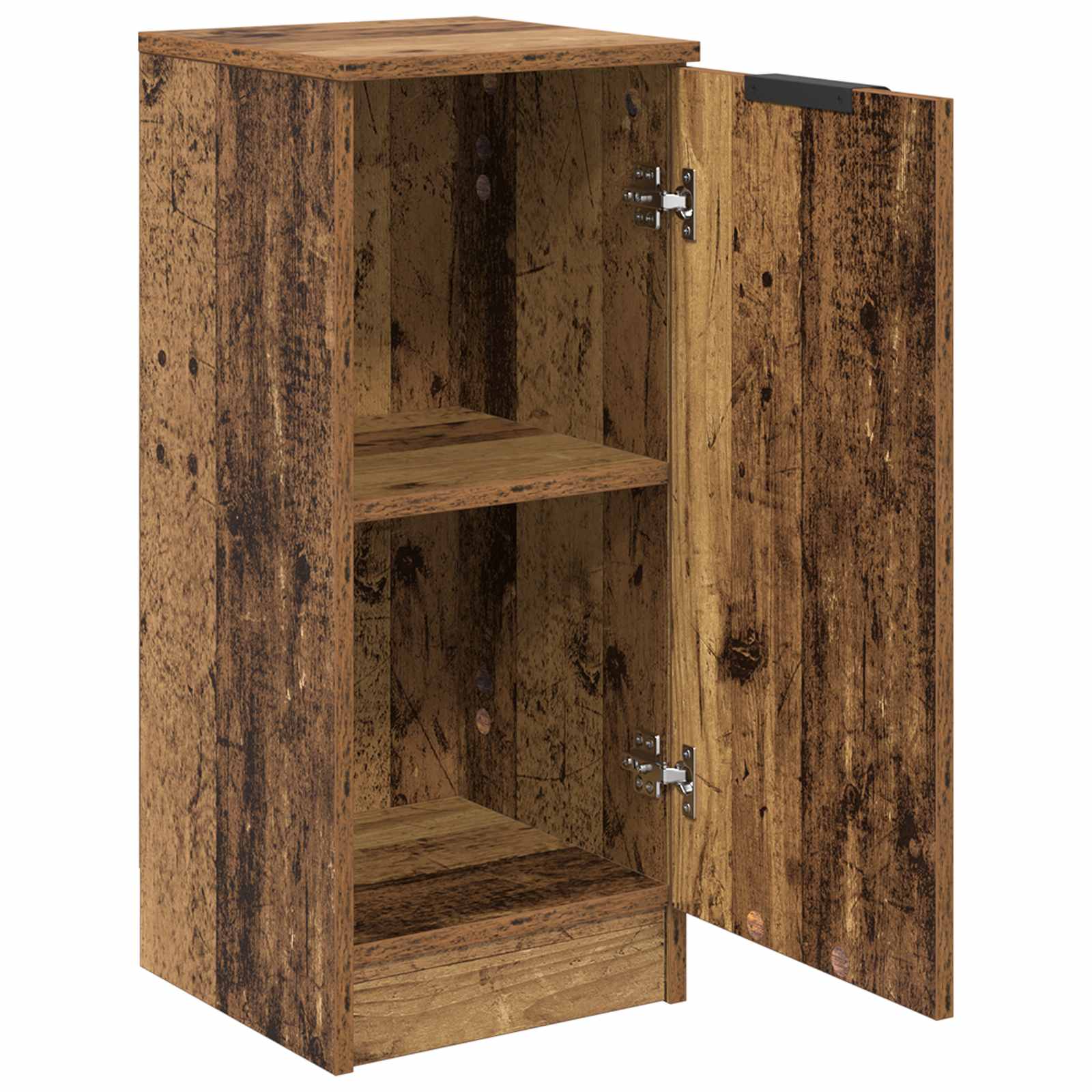 vidaXL Bufet Stare drewno 30 x 30 x 70 cm Materiał drewnopochodny