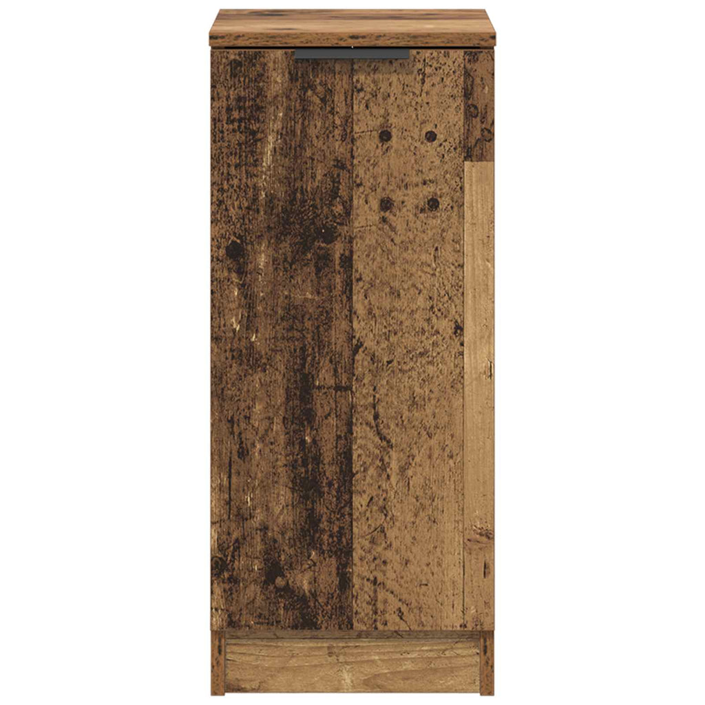 vidaXL Bufet Stare drewno 30 x 30 x 70 cm Materiał drewnopochodny