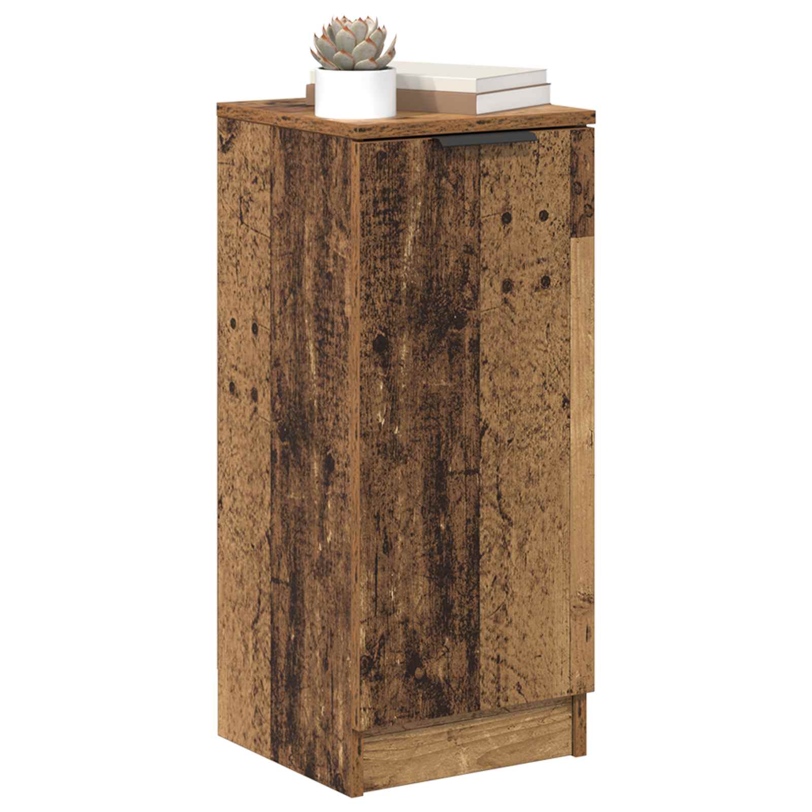 vidaXL Bufet Stare drewno 30 x 30 x 70 cm Materiał drewnopochodny