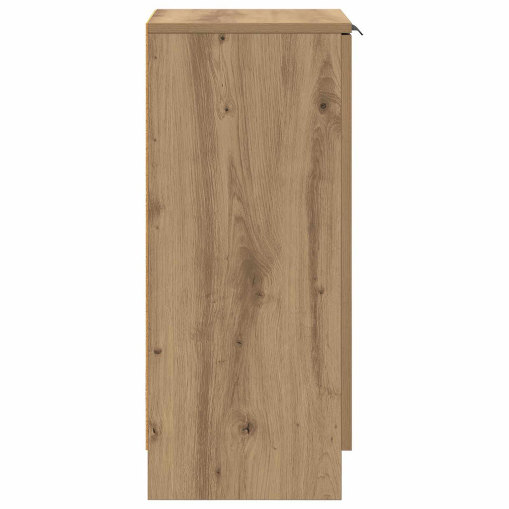 vidaXL Bufet Dąb rzemieślniczy 30 x 30 x 70 cm Materiał drewnopochodny