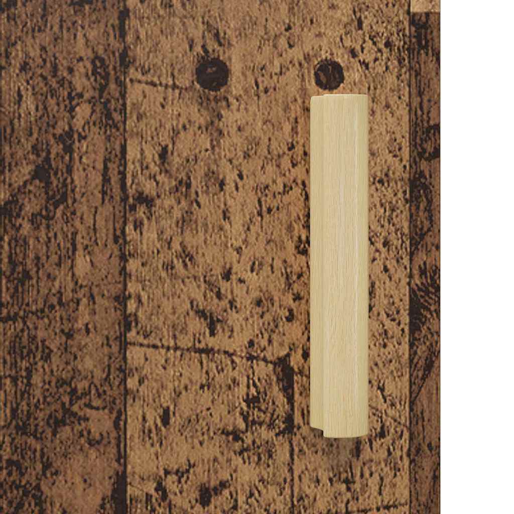 vidaXL Bufet Stare drewno 69,5 x 34 x 90 cm Materiał drewnopochodny