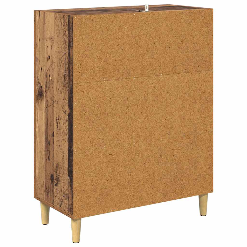 vidaXL Bufet Stare drewno 69,5 x 34 x 90 cm Materiał drewnopochodny