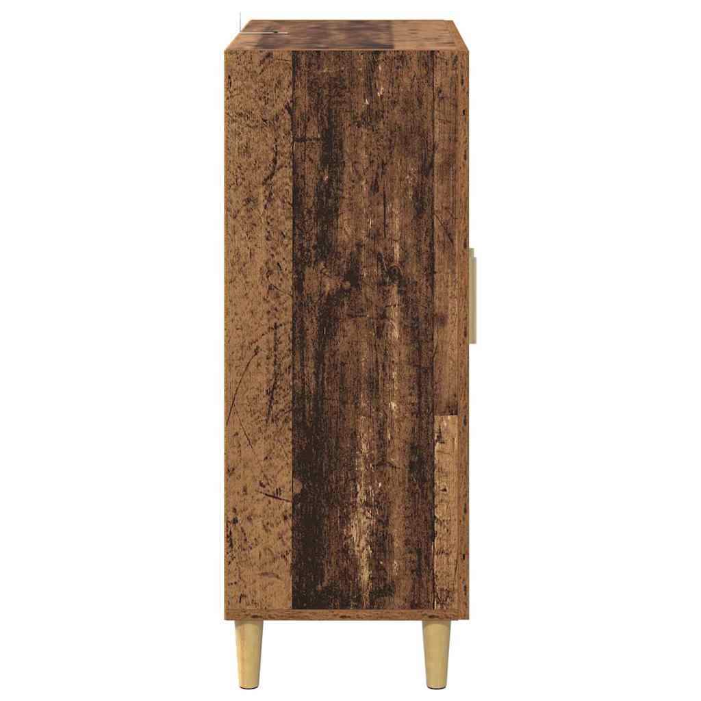 vidaXL Bufet Stare drewno 69,5 x 34 x 90 cm Materiał drewnopochodny