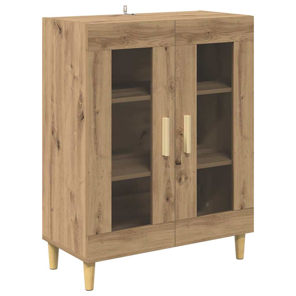 vidaXL Bufet Dąb rzemieślniczy 69,5 x 34 x 90 cm