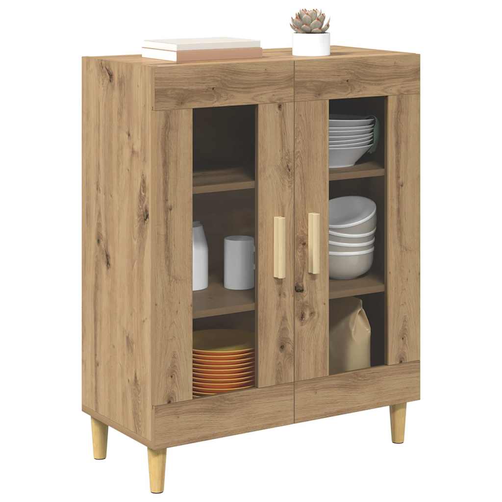 vidaXL Bufet Dąb rzemieślniczy 69,5 x 34 x 90 cm