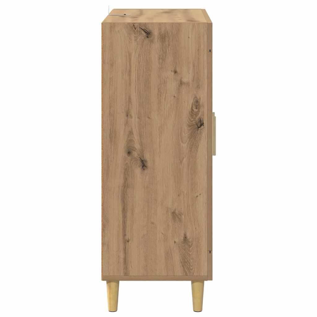 vidaXL Bufet Dąb rzemieślniczy 69,5 x 34 x 90 cm