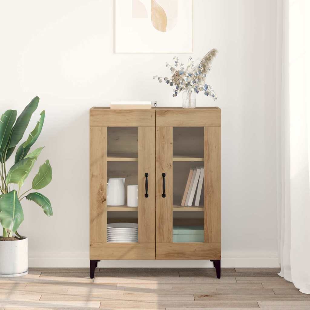 vidaXL Bufet Dąb rzemieślniczy 69,5 x 34 x 90 cm