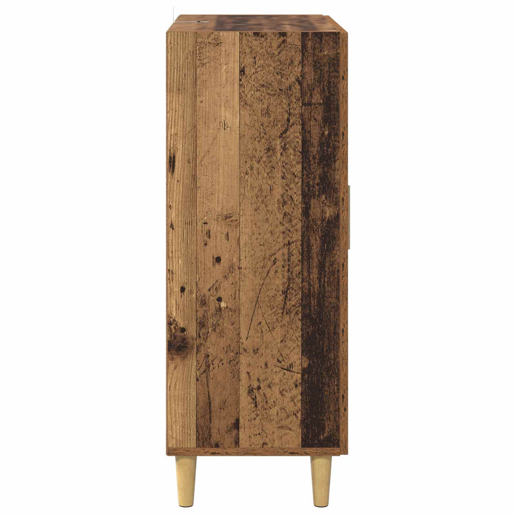vidaXL Bufet Stare drewno 69,5 x 34 x 90 cm Materiał drewnopochodny