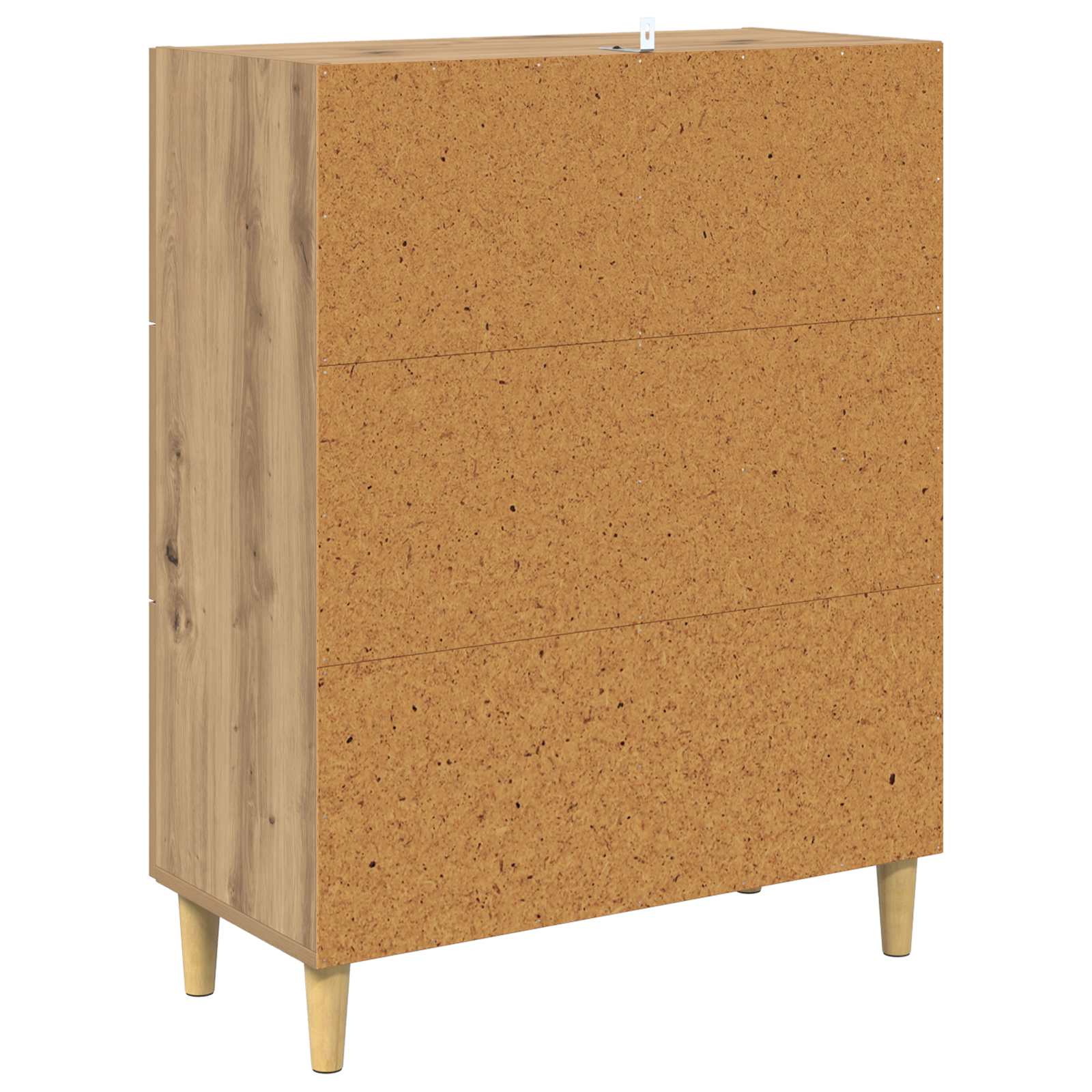 vidaXL Bufet z szufladą Dąb rzemieślniczy 69,5 x 34 x 90 cm