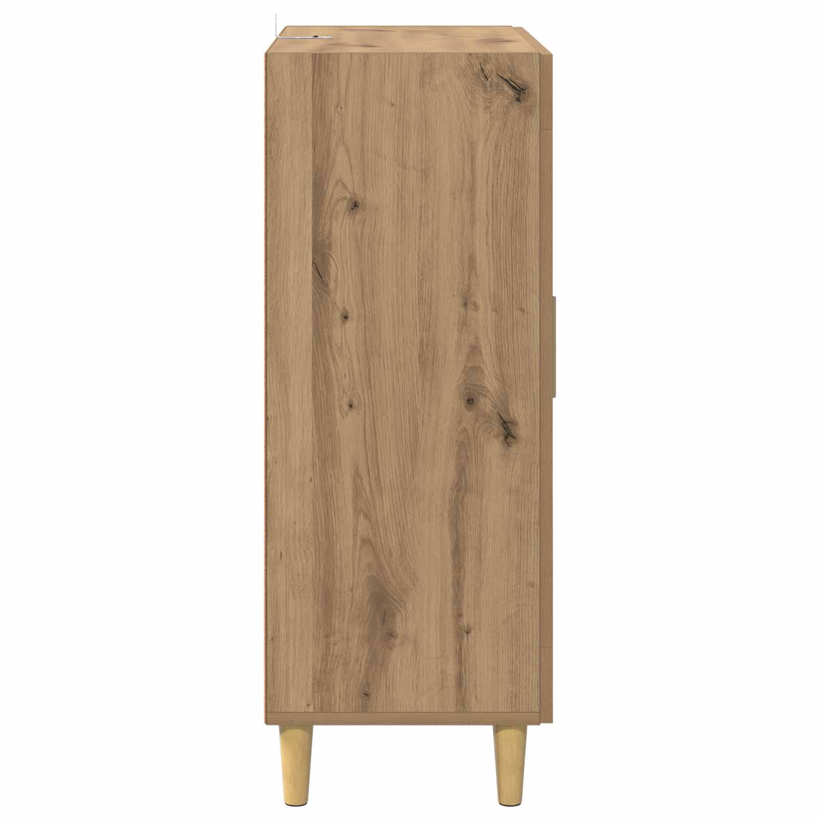 vidaXL Bufet z szufladą Dąb rzemieślniczy 69,5 x 34 x 90 cm