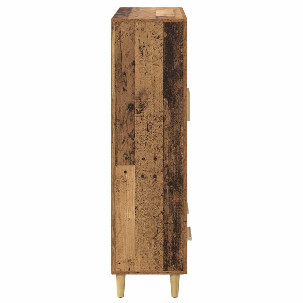 vidaXL Highboard Stare drewno 70 x 31 x 115 cm Materiał drewnopochodny