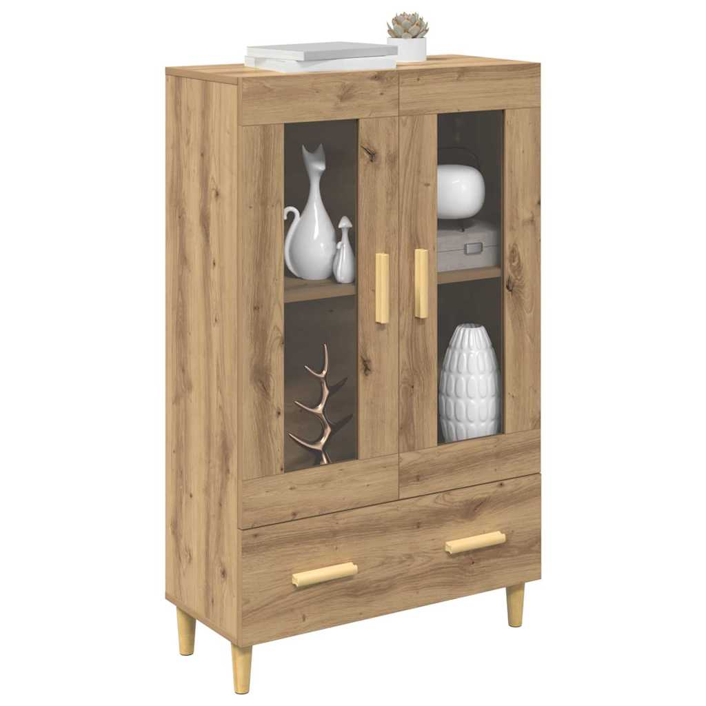 vidaXL Highboard Dąb rzemieślniczy 70 x 31 x 115 cm