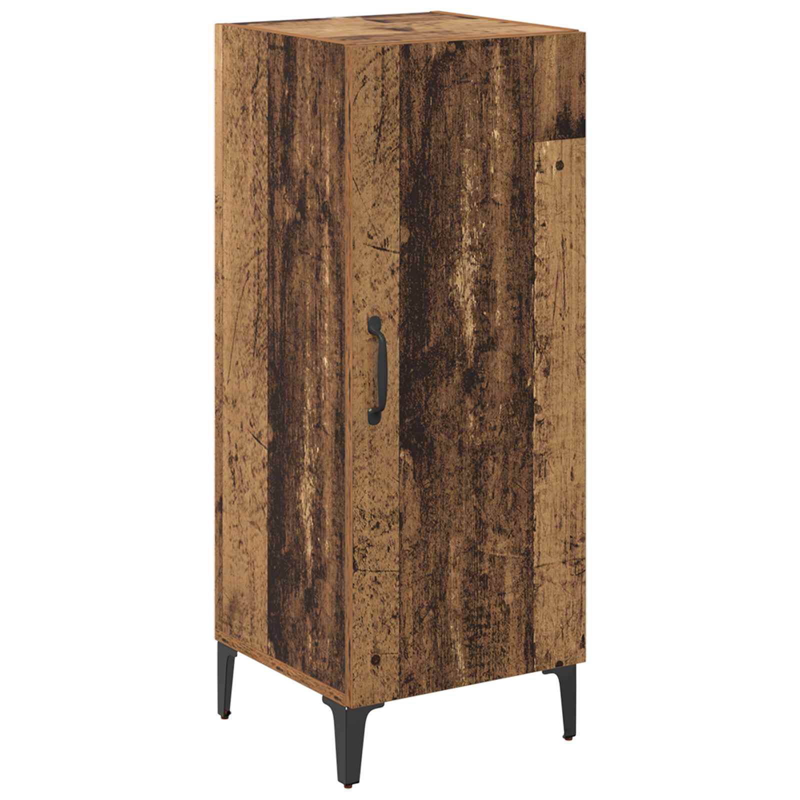 vidaXL Bufet Stare drewno 34,5 x 34 x 90 cm Materiał drewnopochodny