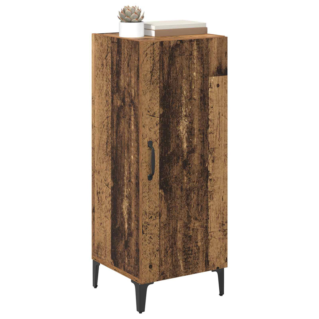 vidaXL Bufet Stare drewno 34,5 x 34 x 90 cm Materiał drewnopochodny