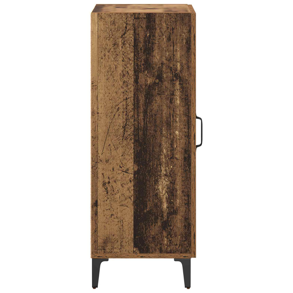 vidaXL Bufet Stare drewno 34,5 x 34 x 90 cm Materiał drewnopochodny