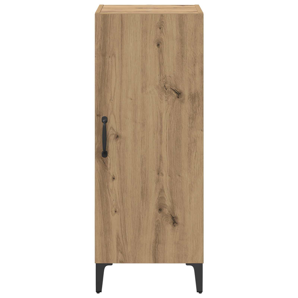 vidaXL Bufet Montowane na ścianie Dąb rzemieślniczy 34,5 x 34 x 90 cm